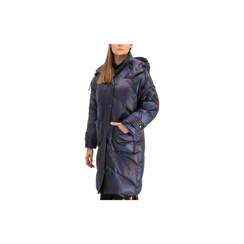 McQ Alexander McQueen Down Jackets Women's Marine Blue-2
