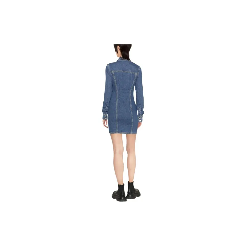 MOSCHINO Denim Short Skirts Women's Blue-2