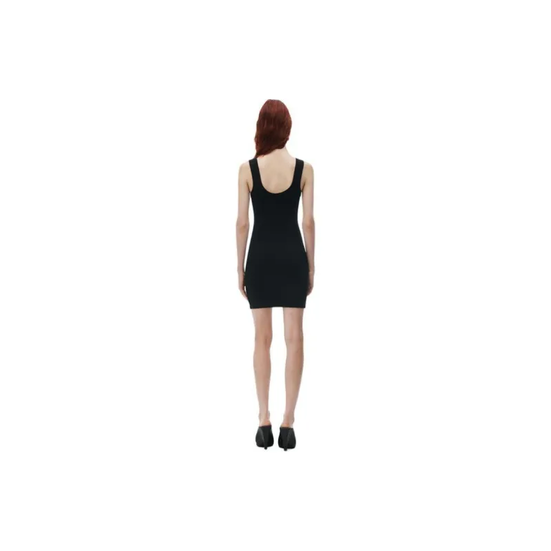 Alexander Wang Logo Embossed Mini Tank Dress-2