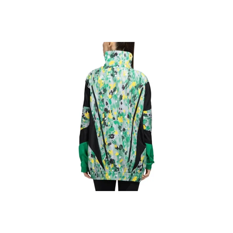 Adidas Speckled Zip up Track Jacket-4