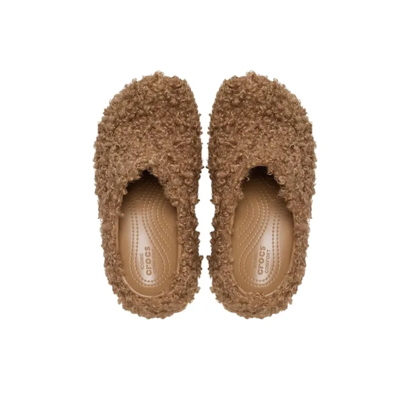 Crocs Wrap toe Slippers Women's Brown-3