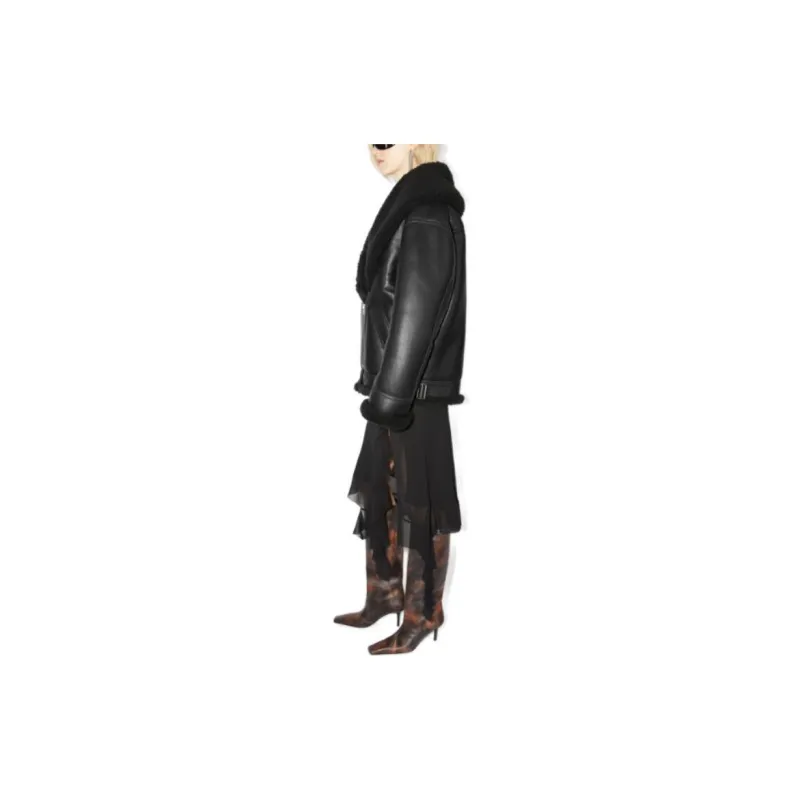 Acne Studios Drop Shoulder Biker Jacket-3