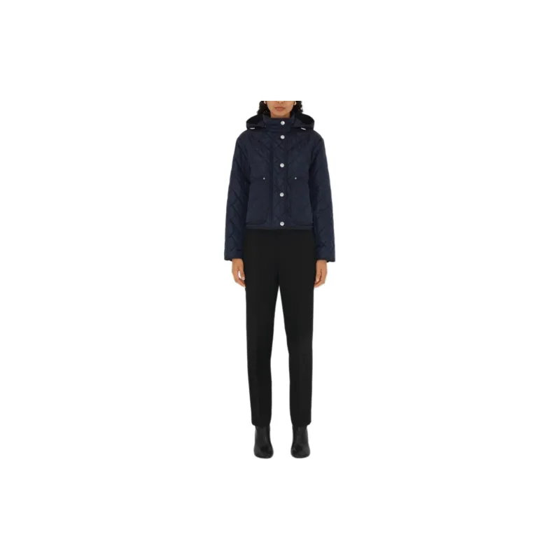 Burberry FW24 Puffer Jacket Women's Blue-1
