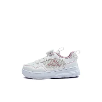 KAPPA KIDS Knob Buckle Lightweight Anti Slip Kids' Skateboarding Shoes Beige Pink Kids'