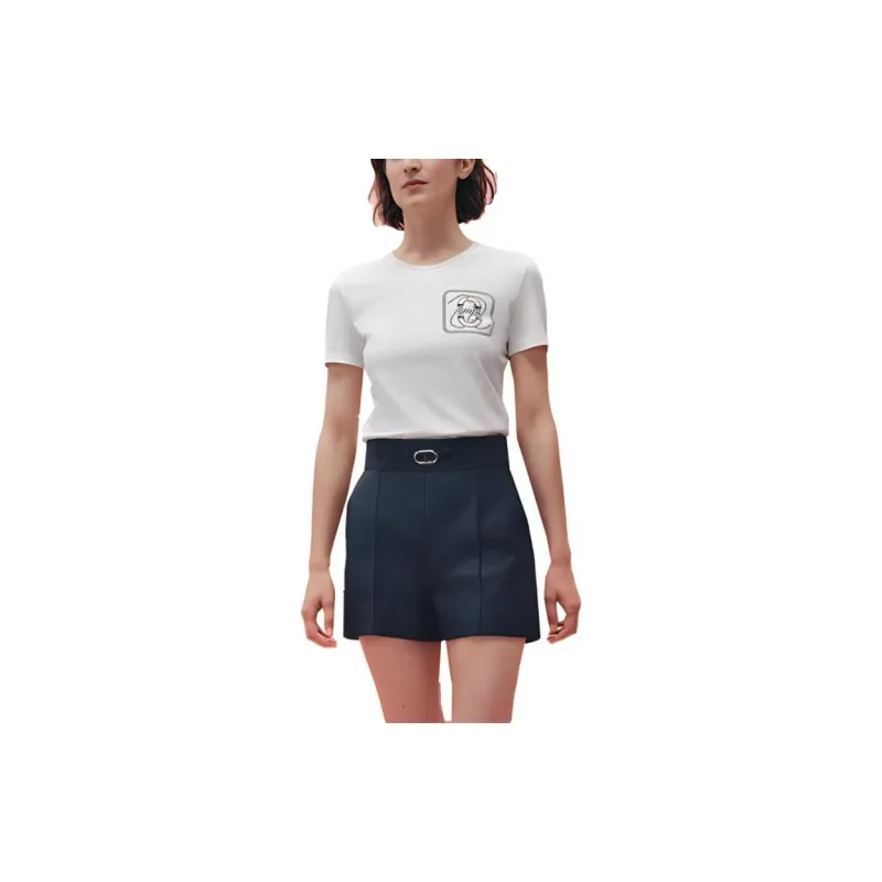 HERMES SS23 Regular T Shirt Women's White-3