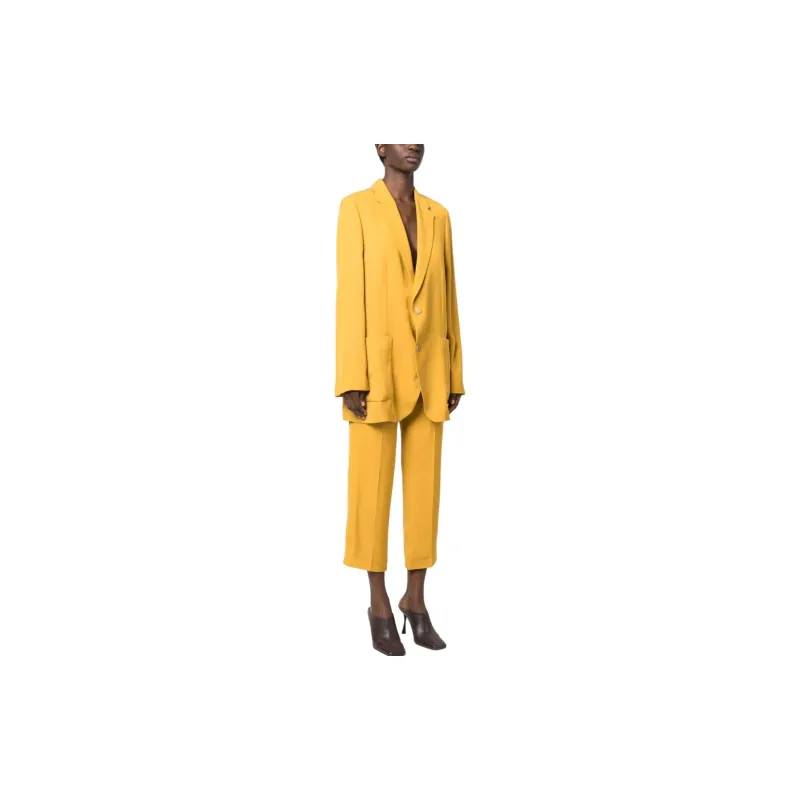 Petar Petrov Jackets Women's Mustard Yellow-3