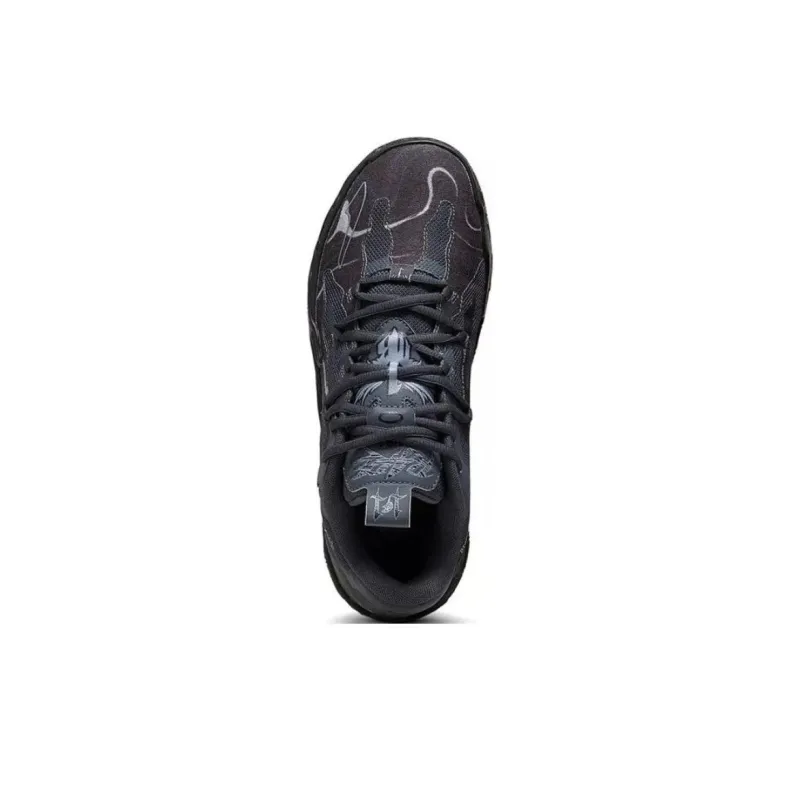 PUMA LaMelo Ball MB.03 Lo Black Strong Grey-3