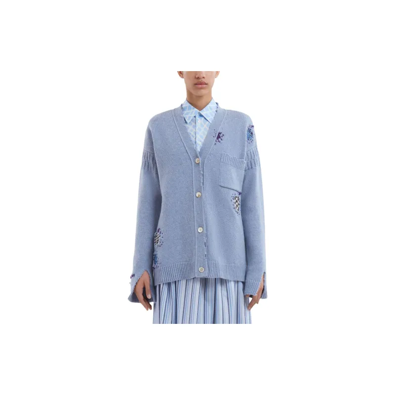 MARNI Sweater Women's Pink Blue-1