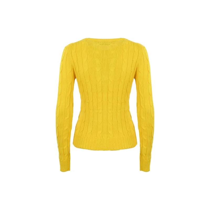 Polo Ralph Lauren Pony Embroidered Cable Knit Jumper-1