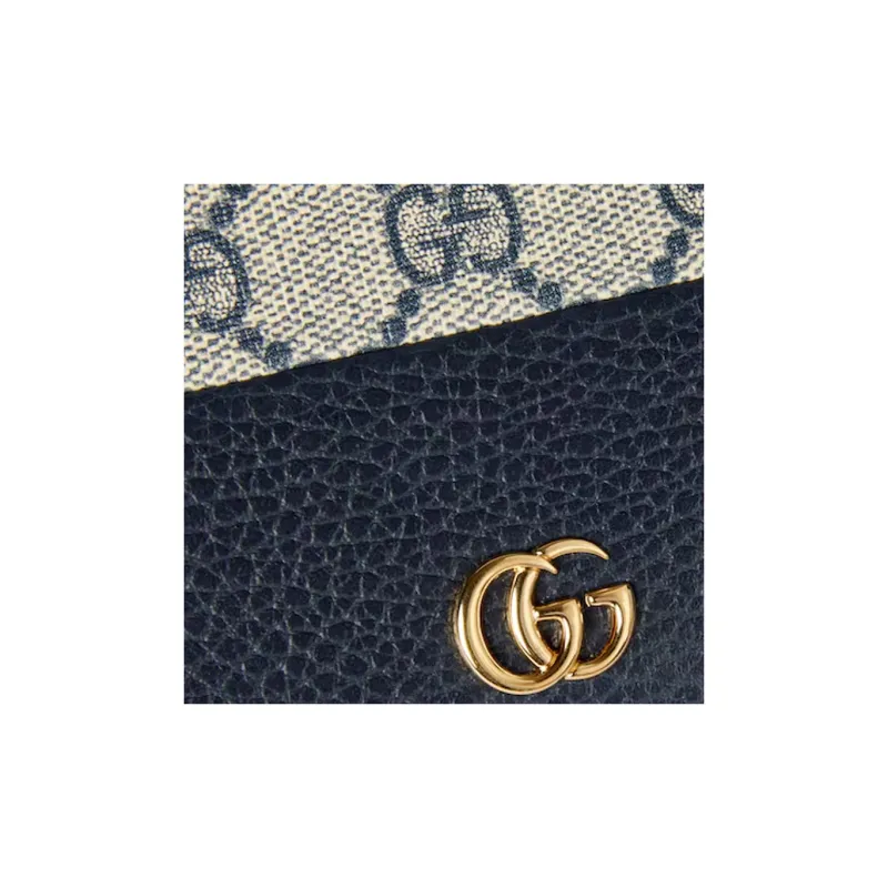 GUCCI Canvas Bag, Crossbody Bag, Shoulder Bag Trumpets Unisex Beige And Blue-5