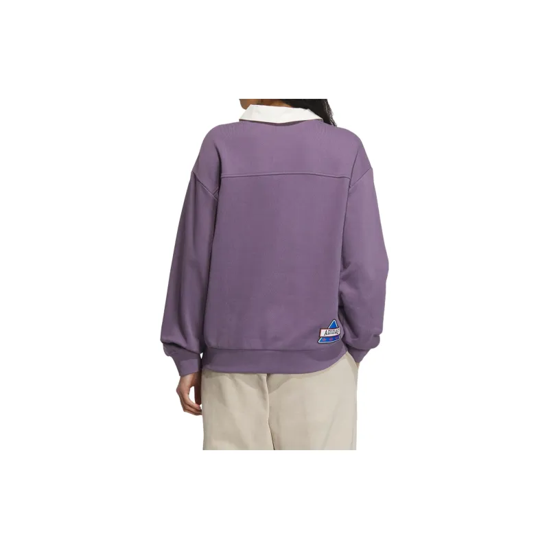 Adidas Originals Sweatshirts Women's Dark Gray Violet-2