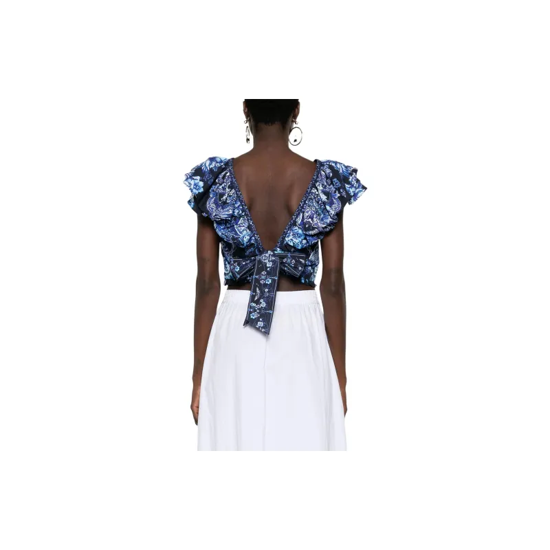 Camilla Delft Dinasty Floral print Vest-2
