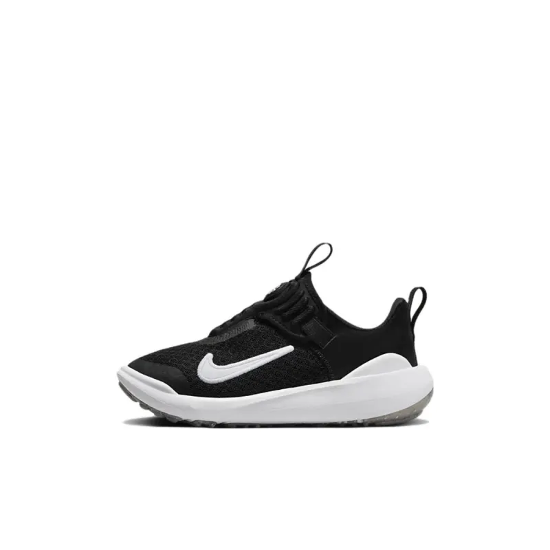 Nike E Series 1.0 PS Cushioning Abrasion Resistant Breathable Low Top Running Shoes Black Kids'-0