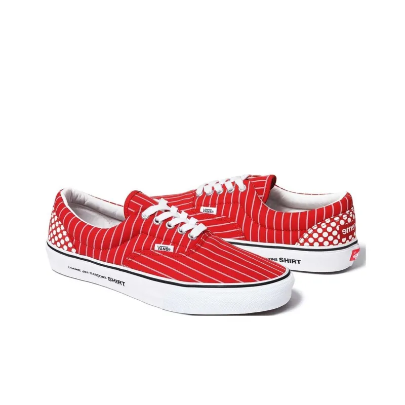 Vans Era Harold Hunter X Supreme X Comme Des Garcons Shirt 'Red'-2