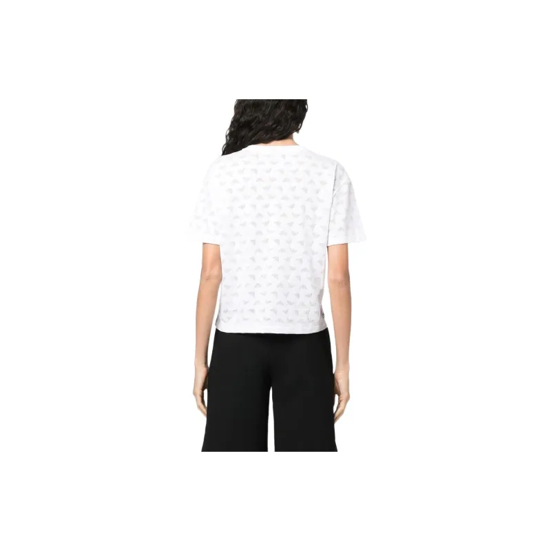 EMPORIO ARMANI Crop Tops Women's White-2