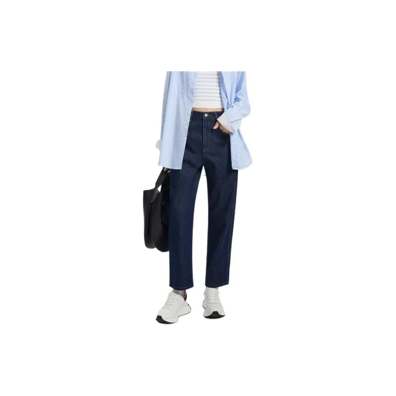 NAWEI Jeans Women's Dark Blue-1