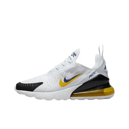 Nike Air Max 270 GS 'Multi-Swoosh - White University Gold'