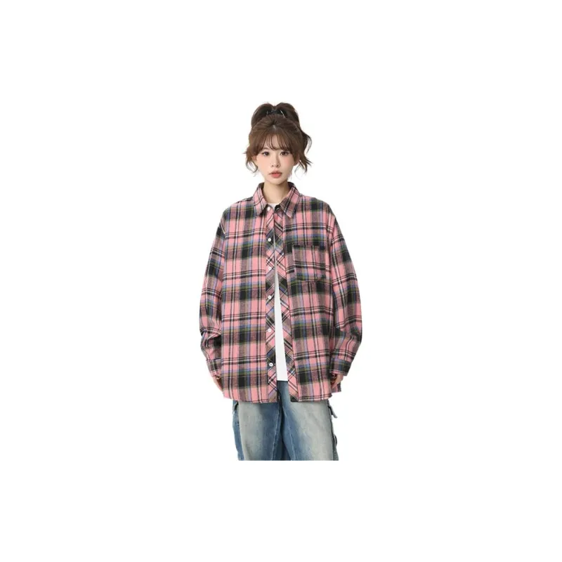 G.M BONNEY Shirts Unisex Pink-4