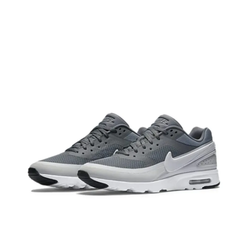 Nike Air Max BW Anti-Slip Wear-Resistant Low-Top Running Shoes Women's Gray-2