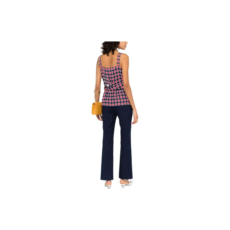 MOSCHINO Tank Tops Women's Red-2