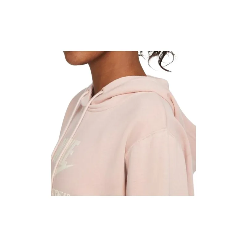 Nike Nsw Heritage 'Light Pink' Fleece Hoodie-4