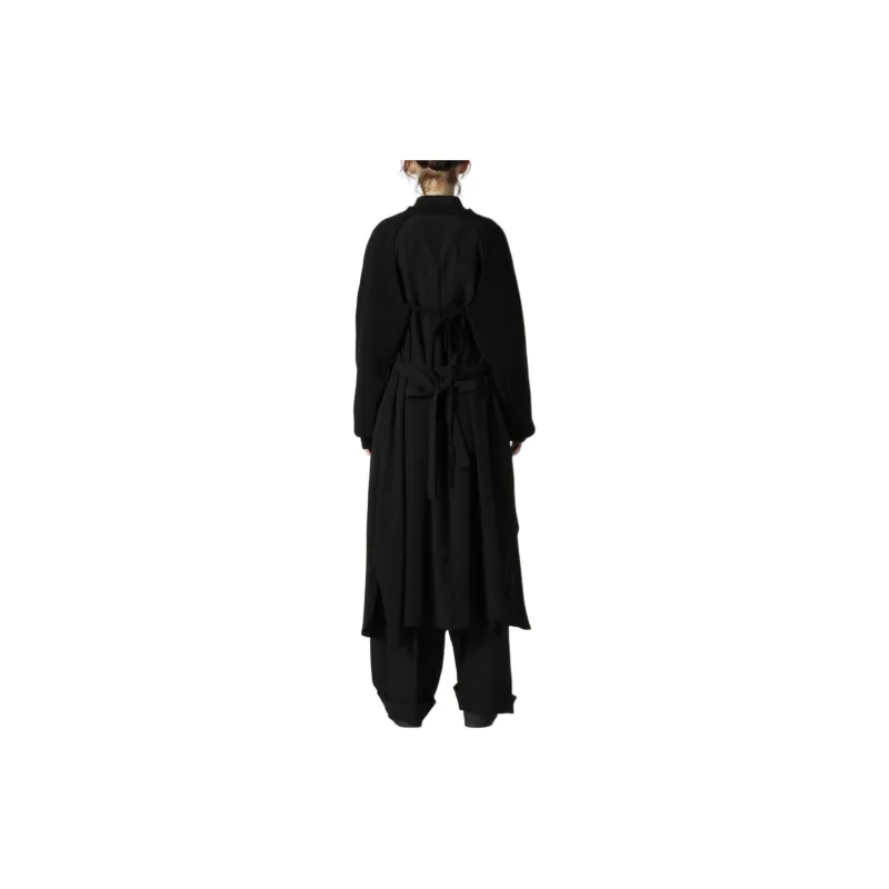 Yohji Yamamoto Backless Crewneck Cropped Jumper-3
