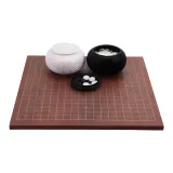 361 Pcs Imitation Jade+Kirin Can+Imitation Rosewood Chessboard (Includes Extra Pieces and Chess Piece Bag)