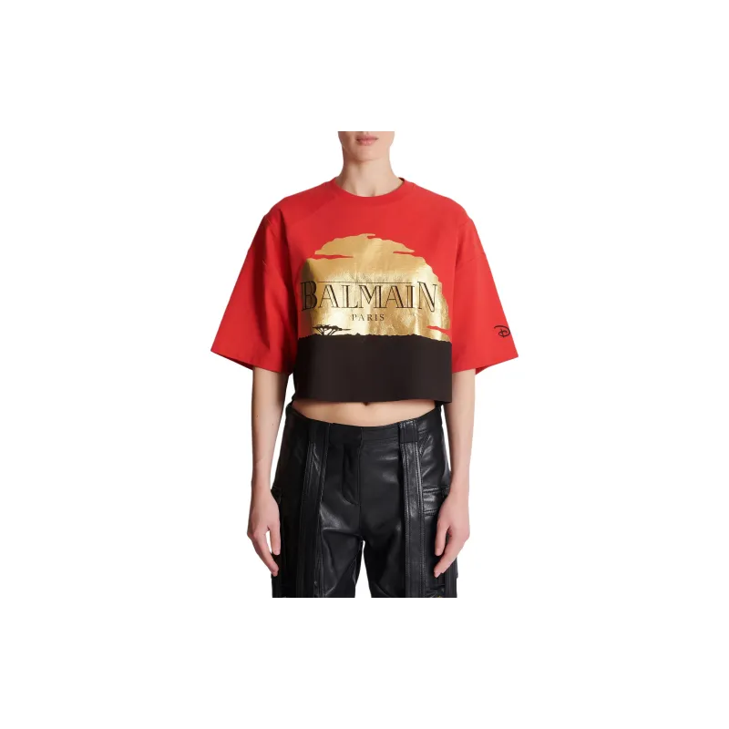 BALMAIN X Disney The Lion King T shirt-2