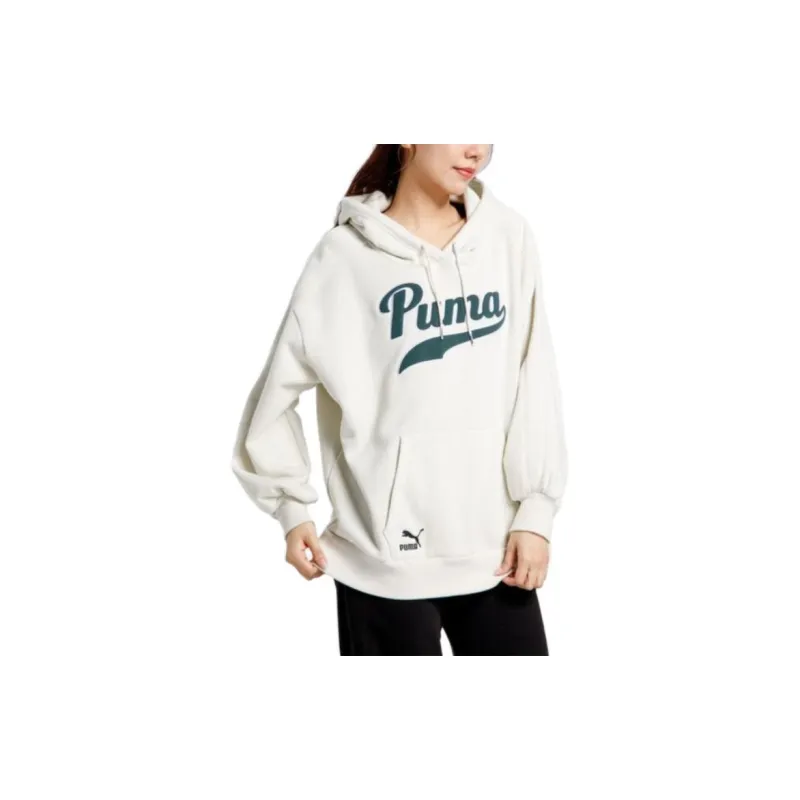 PUMA Sweatshirts Women's White-2