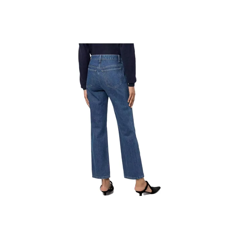KHAITE The Abigail Straight-leg Jeans-2