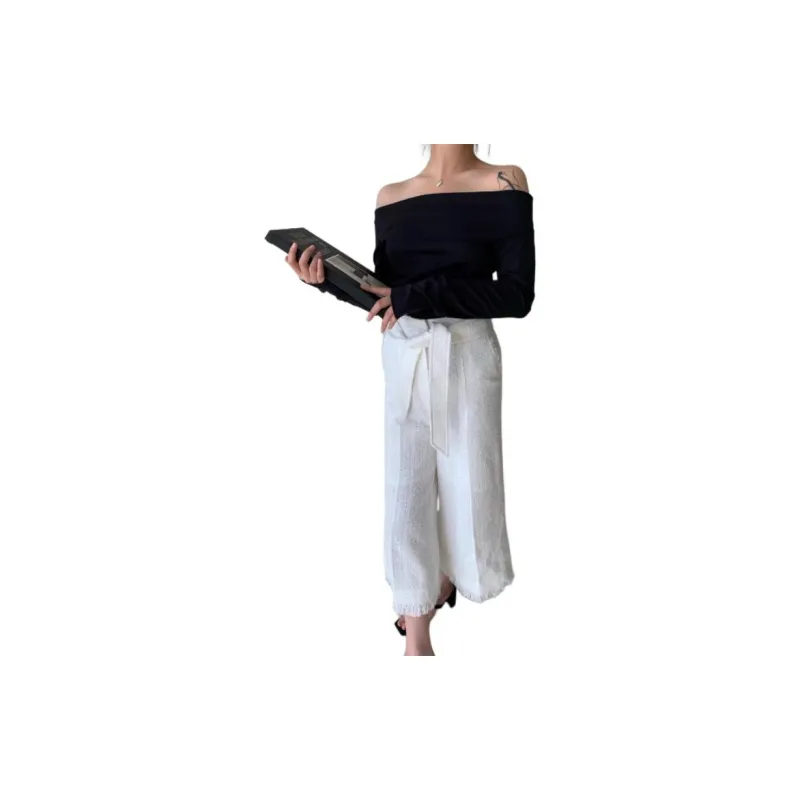 RECTO Casual Pants Women's White-2