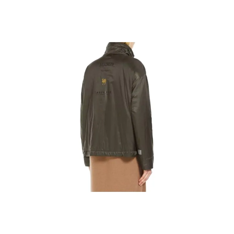 MAXMARA THE CUBE Jackets Women's Olive Green-4