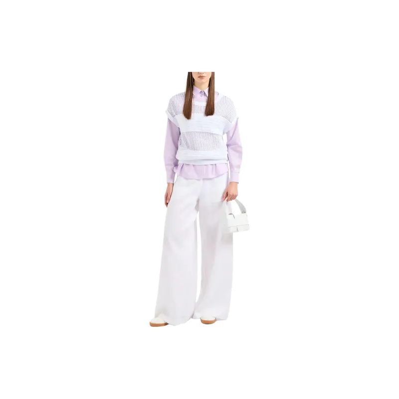 ARMANI EXCHANGEAE Regular T Shirt Women's White-4