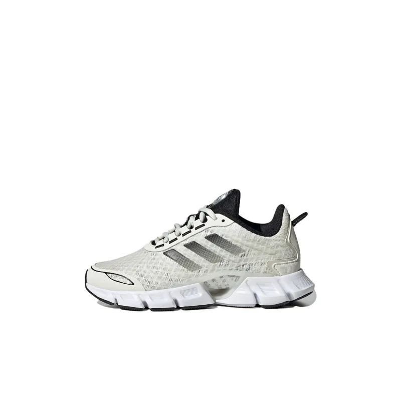 Adidas Breeze Series Slip Resistant Cushioning Abrasion Resistant Low Top Kids' Running Shoes White Black Kids'-0