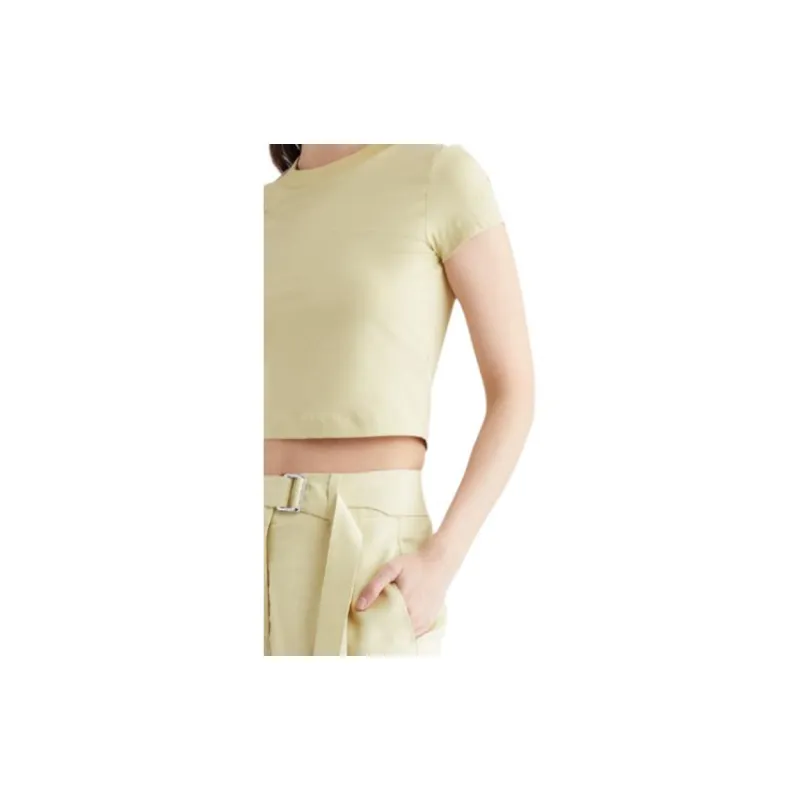 CALVIN KLEIN T Shirt Women's Mist Green-5