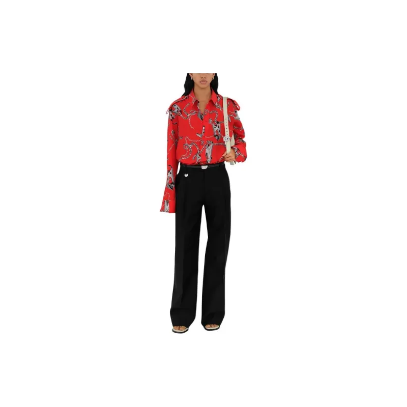 Burberry Knight Hardware Silk Shirt-2