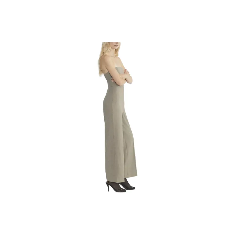 ARITZIA Wilfred Endless Jumpsuit Jumpsuit Women's Heather Nomad Taupe/Stone Nomad Gray Umber-3