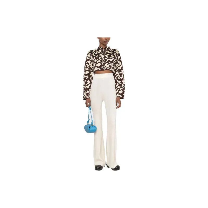 NANUSHKA Printed Cropped Jacket-1