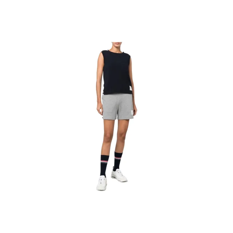THOM BROWNE Rwb Stripe Piqué Shorts-1