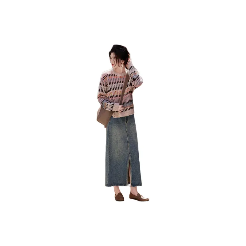 【dme】 Knitwear Women's Light Camel-3