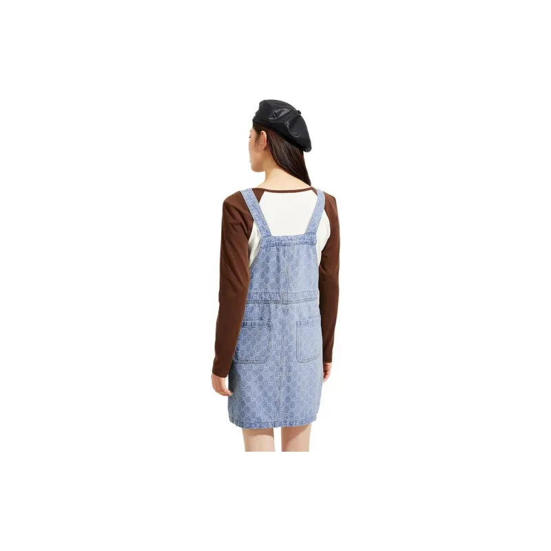 Hotwind Denim Short Skirts Women's Blue-3