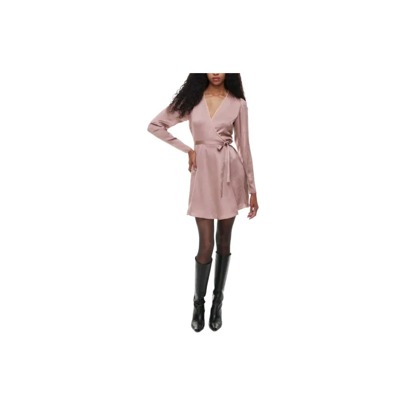 ARITZIA Wilfred Mademoiselle Satin Longsleeve Dress Long-Sleeved Dresses Women's Claremont-2