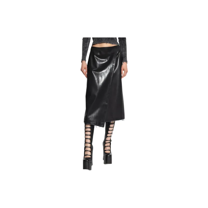 DIESEL O Kessy Long P1 Midi Skirt-2