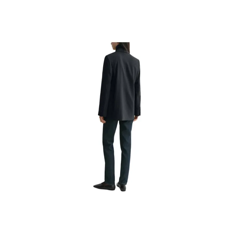 TOTEME Pinstripe Patterned Tailored Blazer-2