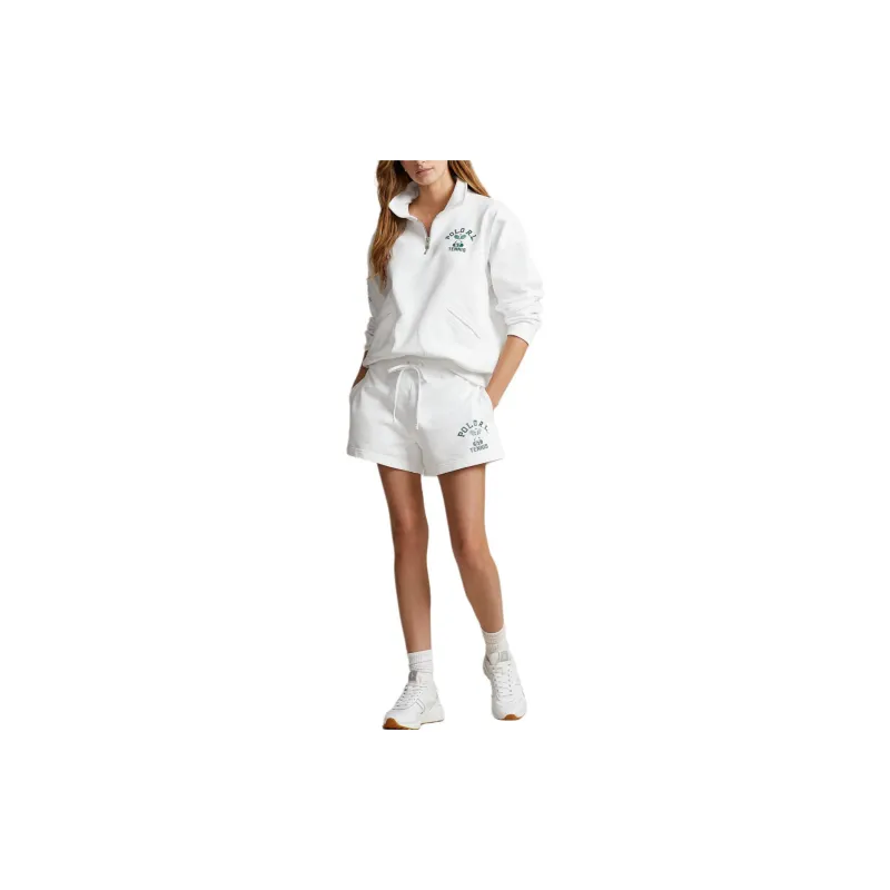 Polo Ralph Lauren Wimbledon Tennis Open Collection SS24 Casual Shorts Women's Porcelain White-1