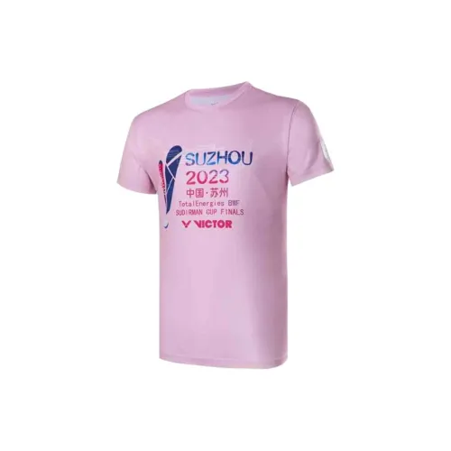 Victor T-Shirts Unisex Dusty Pink