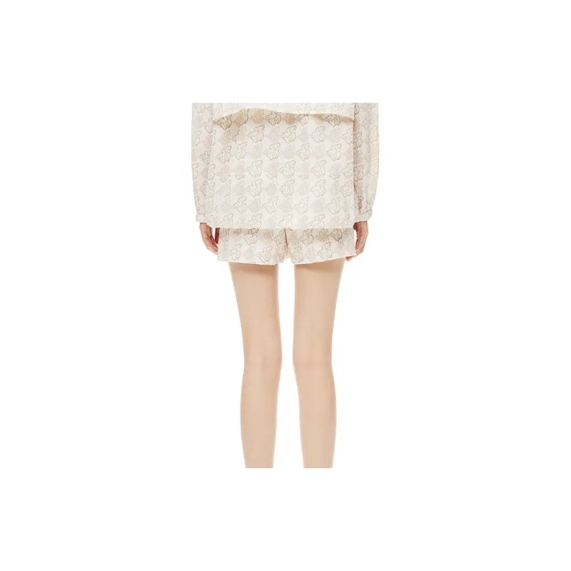 XII BASKET Casual Shorts Women's White-2