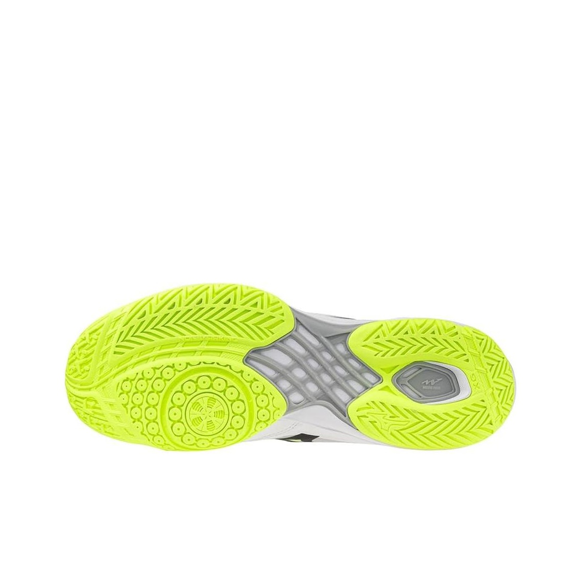 Wave Claw Neo Mizuno 3 Wide 'White Neo Lime Lavender' EU 40