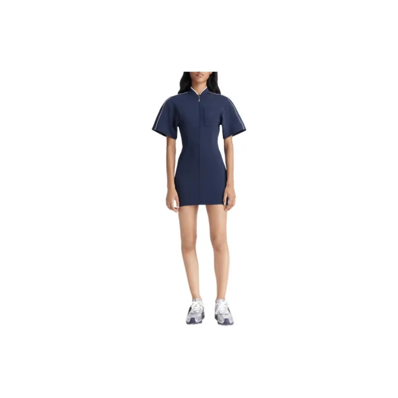 Nike X Nike Short Sleeved T Shirt Dress Dark Navy-1