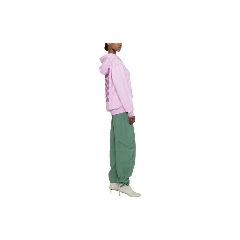 OFF WHITE FW22 Sweatshirts Women's Purple-2